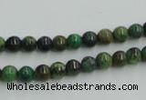 CTP02 15.5 inches 6mm round yellow green pine gemstone beads wholesale