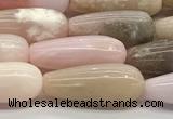 CTR150 15.5 inches 6*16mm teardrop natural pink opal beads