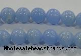 CTU1734 15.5 inches 10mm round synthetic turquoise beads