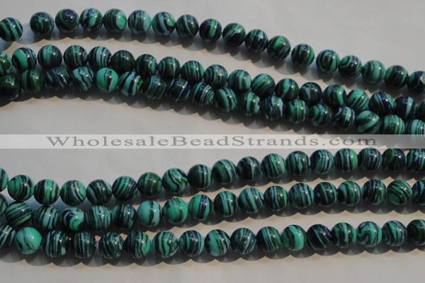 CTU2407 15.5 inches 14mm round synthetic turquoise beads