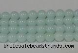 CTU2563 15.5 inches 4mm round synthetic turquoise beads