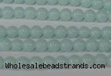 CTU2564 15.5 inches 6mm round synthetic turquoise beads