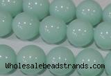 CTU2568 15.5 inches 14mm round synthetic turquoise beads