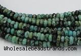 CTU404 15.5 inches 2*4mm rondelle African turquoise beads wholesale