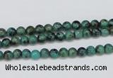 CTU425 15.5 inches 4mm round African turquoise beads wholesale