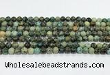 CTU511 15.5 inches 6mm round African turquoise beads wholesale