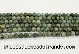 CTU512 15.5 inches 8mm round African turquoise beads wholesale