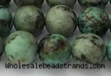 CTU577 15.5 inches 8mm round african turquoise beads wholesale