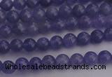 CTZ500 15.5 inches 4mm round natural tanzanite gemstone beads