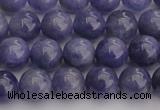 CTZ504 15.5 inches 10mm round natural tanzanite gemstone beads