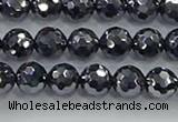 CTZ621 15.5 inches 6mm faceted round terahertz beads wholesale