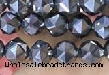 CTZ655 15.5 inches 6mm faceted nuggets terahertz beads wholesale