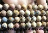 CVJ06 15.5 inches 14mm round venus jasper beads wholesale