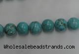 CWB556 15.5 inches 8mm round howlite turquoise beads wholesale