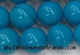 CWB859 15.5 inches 8mm round howlite turquoise beads wholesale