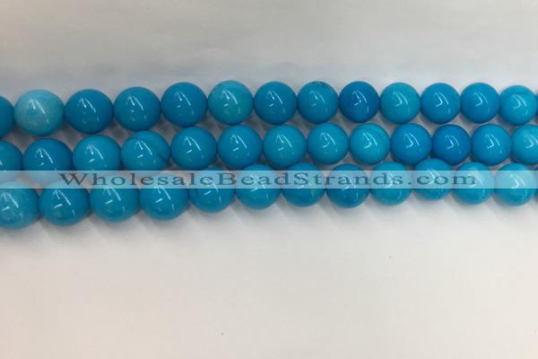 CWB859 15.5 inches 8mm round howlite turquoise beads wholesale