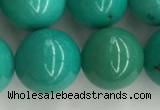 CWB867 15.5 inches 12mm round howlite turquoise beads wholesale