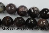 CWJ205 15.5 inches 14mm round wood jasper gemstone beads wholesale