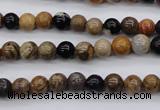 CWJ261 15.5 inches 6mm round wood jasper gemstone beads wholesale