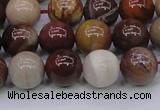 CWJ404 15.5 inches 12mm round wood jasper gemstone beads wholesale