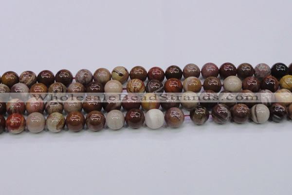 CWJ405 15.5 inches 14mm round wood jasper gemstone beads wholesale