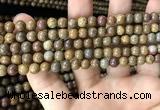 CWJ562 15.5 inches 4mm round wood jasper beads wholesale