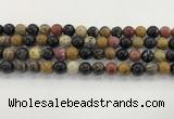 CWJ582 15.5 inches 9mm round wooden jasper beads wholesale