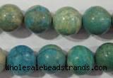 CXH105 15.5 inches 14mm round dyed Xiang He Shi gemstone beads