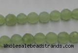 CXJ102 15.5 inches 8mm faceted round New jade beads wholesale