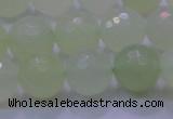 CXJ222 15.5 inches 14mm faceted round New jade beads wholesale