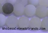 CXJ303 15.5 inches 10mm round matte New jade beads wholesale