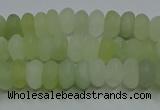 CXJ311 15.5 inches 5*8mm rondelle matte New jade beads wholesale