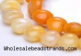 CYJ37 16 inch 12*12mm heart yellow jade gemstone beads Wholesale