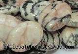 CZJ09 16 inches 18*25mm oval zebra jasper gemstone beads Wholesale