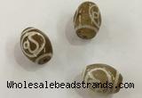 DZI300 10*14mm drum tibetan agate dzi beads wholesale