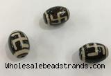 DZI331 10*14mm drum tibetan agate dzi beads wholesale