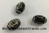 DZI410 10*14mm drum tibetan agate dzi beads wholesale