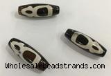 DZI478 10*30mm drum tibetan agate dzi beads wholesale