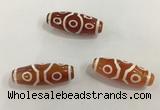 DZI516 10*28mm drum tibetan agate dzi beads wholesale