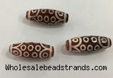 DZI524 10*30mm drum tibetan agate dzi beads wholesale