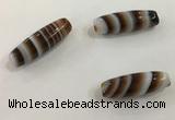 DZI532 10*28mm drum tibetan agate dzi beads wholesale