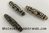 DZI541 13*55mm - 13*58mm drum tibetan agate dzi beads wholesale