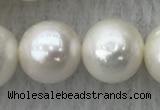 FWP105 15 inches 9mm - 10mm potato white freshwater pearl strands