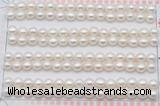 FWP455 half-drilled 5.5-6mm bread freshwater pearl beads