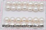 FWP467 half-drilled 11.5-12mm bread freshwater pearl beads