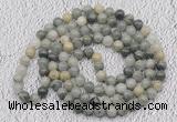 GMN465 Hand-knotted 8mm, 10mm seaweed quartz 108 beads mala necklaces