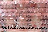 HEAR42 15 inches 6mm heart cherry quartz beads