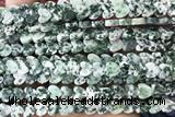 HEAR48 15 inches 6mm heart Qinghai jade beads