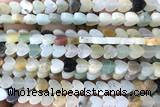 HEAR49 15 inches 6mm heart amazonite gemstone beads