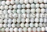 HEMI01 15 inches 8mm round blue hemimorphite gemstone beads